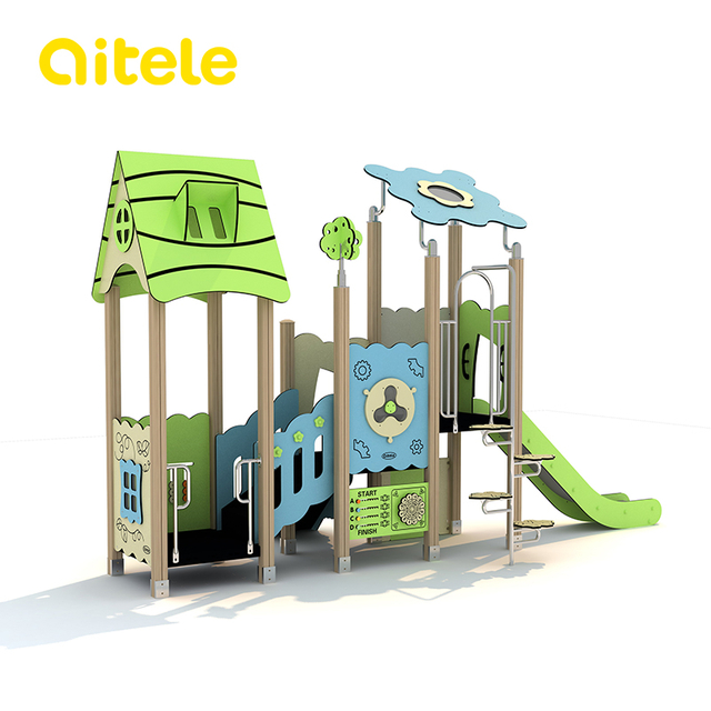Eco-wood series Outdoor Playground GW-05801