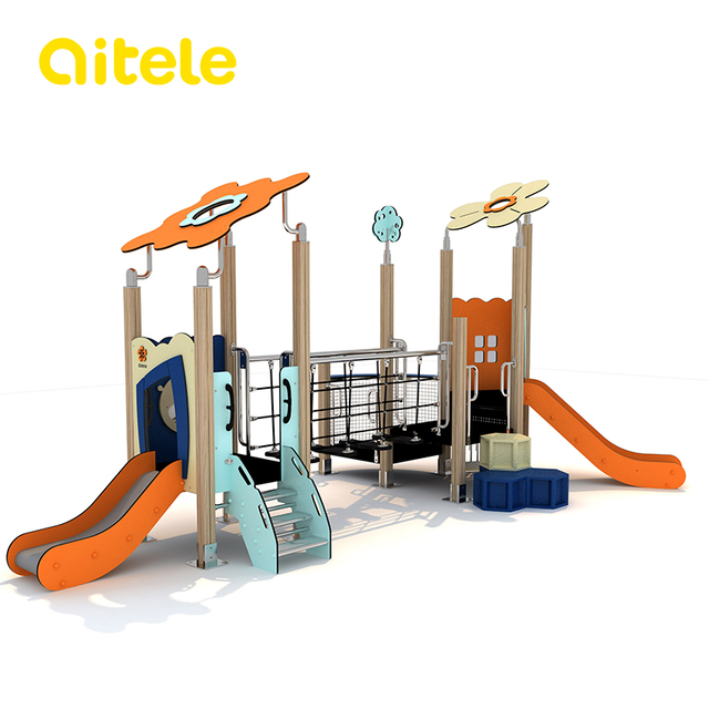 Eco-wood series Outdoor Playground GW-05602