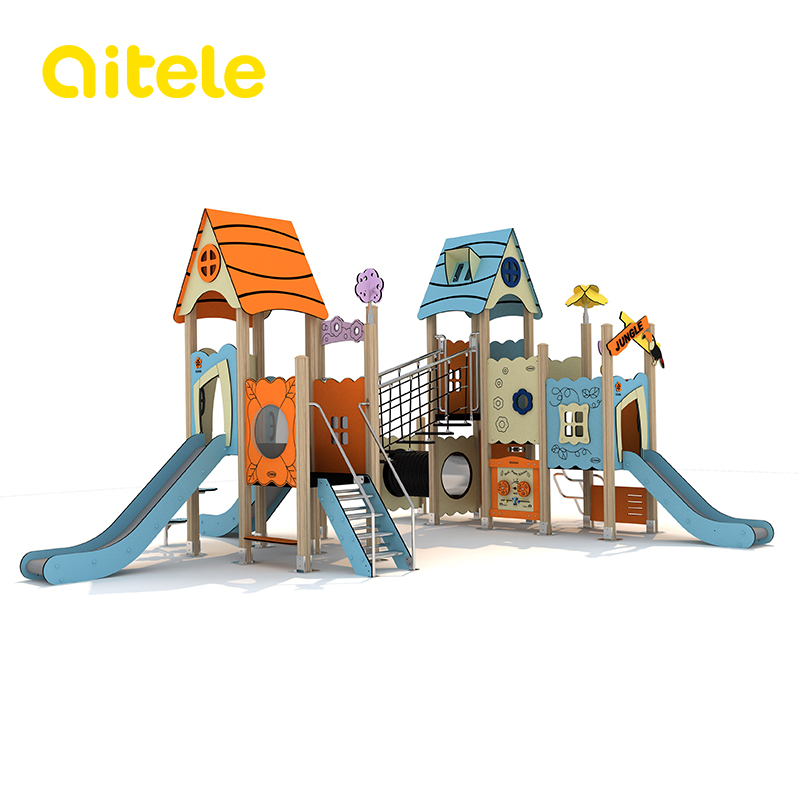 Eco-wood series Outdoor Playground GW-03701