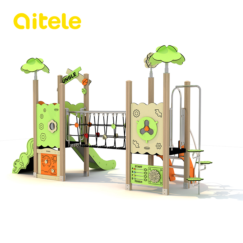 Eco-wood series Outdoor Playground GW-05901