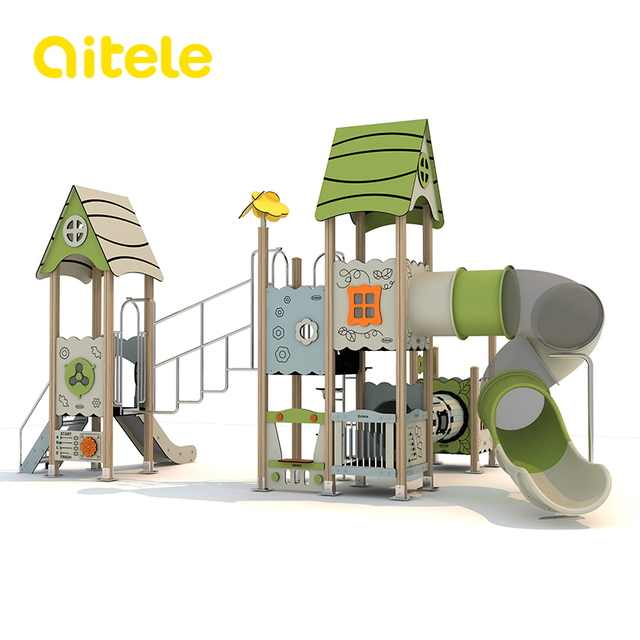 Eco-wood series Outdoor Playground GW-03501