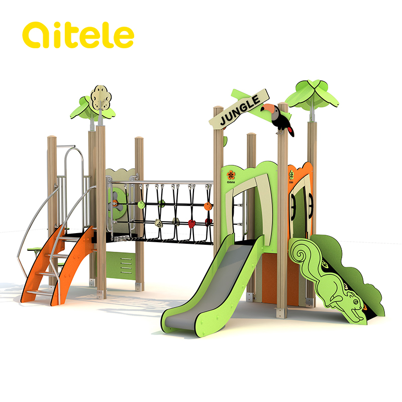 Eco-wood series Outdoor Playground GW-05901