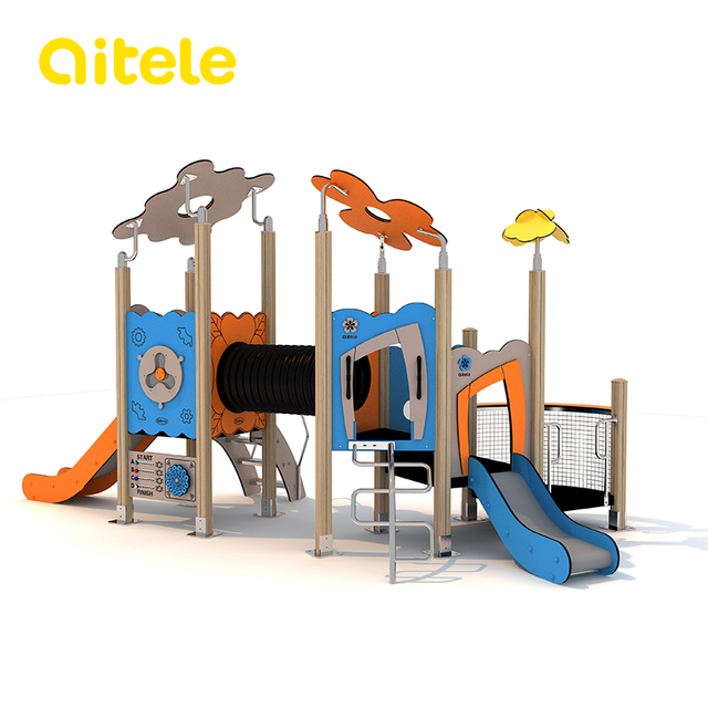 Eco-wood series Outdoor Playground GW-05701