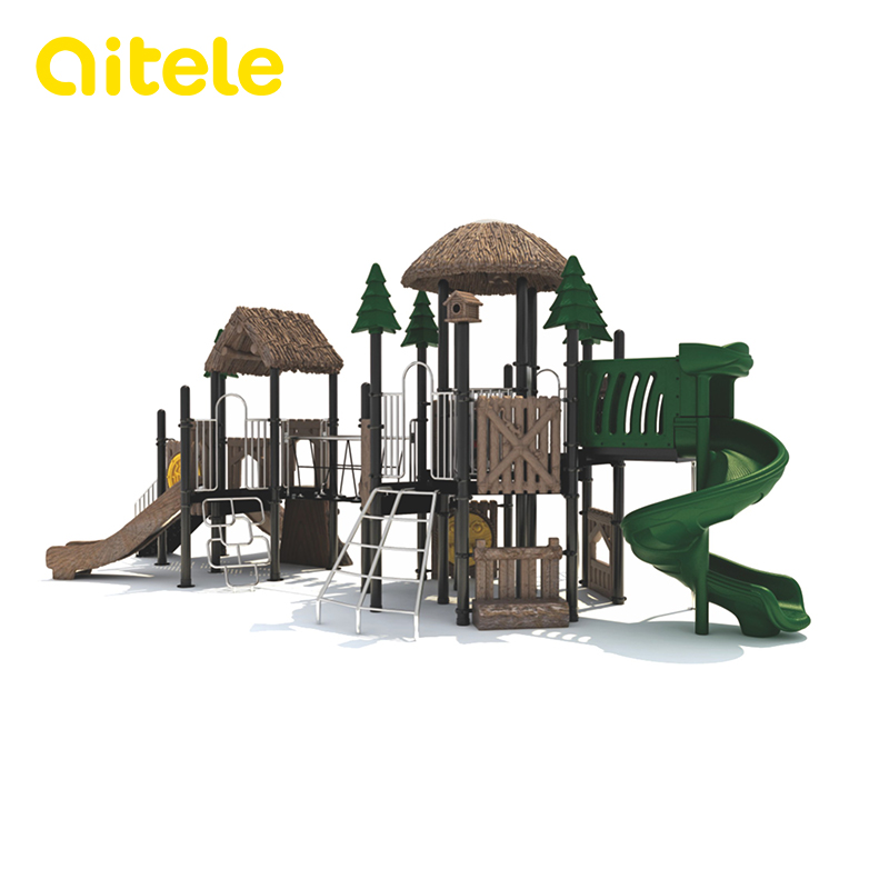 Dynamic Forestland Outdoor Playground for Public