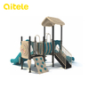 8 Kids Safe Material Kidsplay Series Outdoor Playground with Stairs KSI-15401