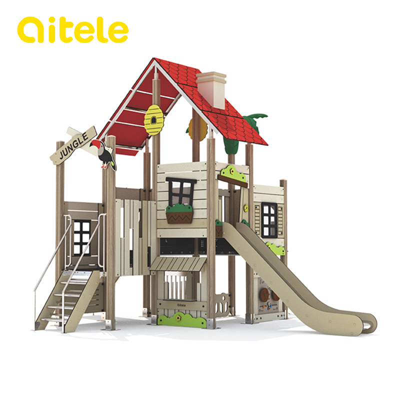 Eco-wood series Outdoor Playground GW-02701