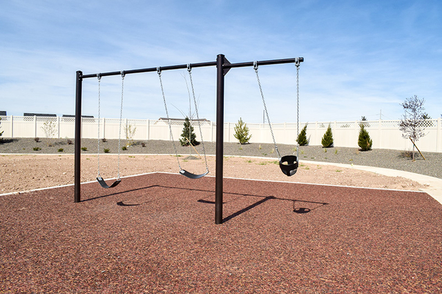 Swing playground equipment