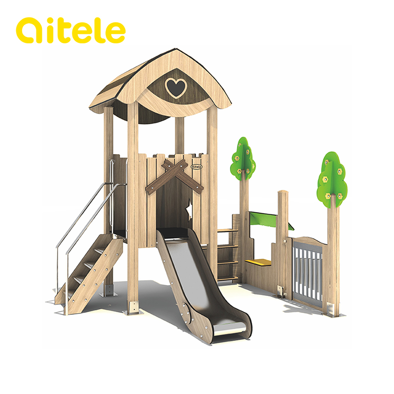 Eco-wood series Outdoor Playground GW-01201